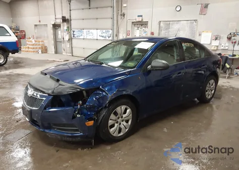2013 Chevrolet Cruze Ls Auto from USA, damaged, VIN 1G1PA5SHXD7267759